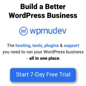 Sponsor - WPMUDEV WordPress Hosting & Plugins